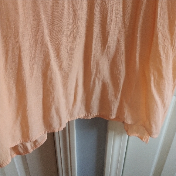 Exist Apricot Boho Cold Shoulder Beach Coverup S - Picture 11 of 12